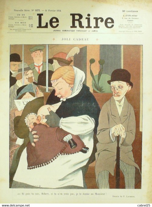 Le Rire 1914 n°577 Laurens Fabiano Willette Nollat Dukercf Miarko
