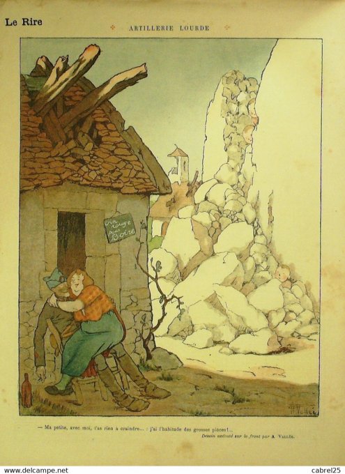 Le Rire Rouge 1916 n°  95 Guillaume Vallée Meunier Sauvayre Arnac Falké