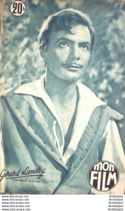 Mon Film 347 53-04-15 Les amants de Tolede Alida Valli Francoise Arnoul