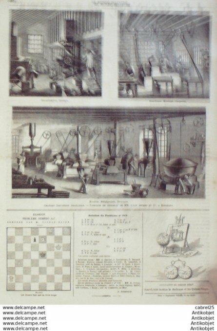 Le Monde illustré 1864 n°396 St Domingue Monte Christi Roumanie Valachie Tchoklavin Marseille (13)