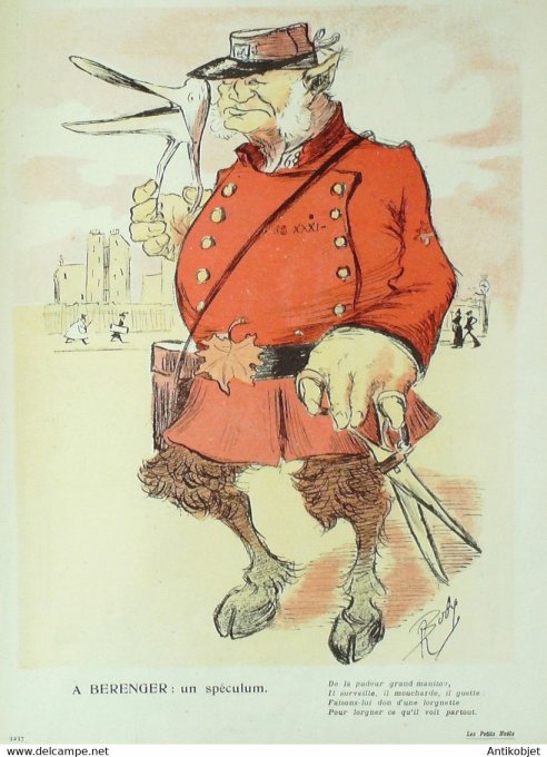 L'Assiette au beurre 1904 # 195 Petits Noëls Oloch Abeille Villa