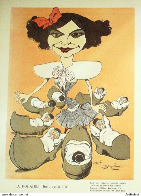 L'Assiette au beurre 1904 # 195 Petits Noëls Oloch Abeille Villa