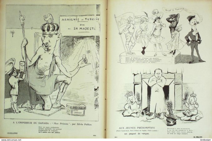 L'Assiette au beurre 1904 # 195 Petits Noëls Oloch Abeille Villa
