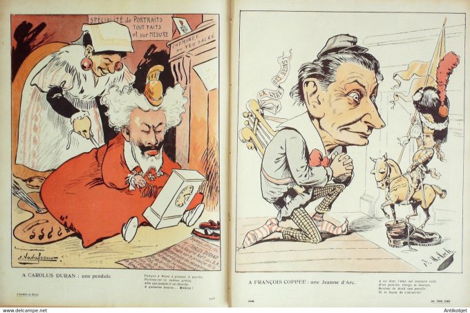 L'Assiette au beurre 1904 # 195 Petits Noëls Oloch Abeille Villa