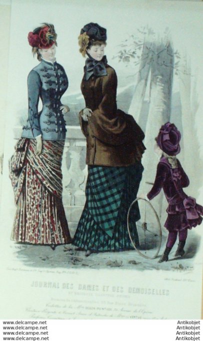Journal des Dames Demoiselles 1882 # 1928 (Maison Degon-Pointude)