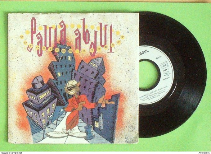 Abdul Paula 45T SP Opposites attract 1990