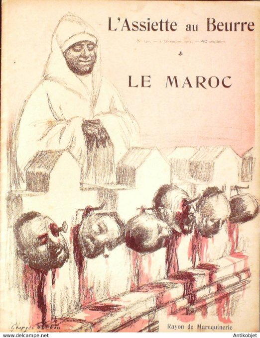 L'Assiette au beurre 1903 n°140 Le Maroc Van Dongen Hradecky Moriss