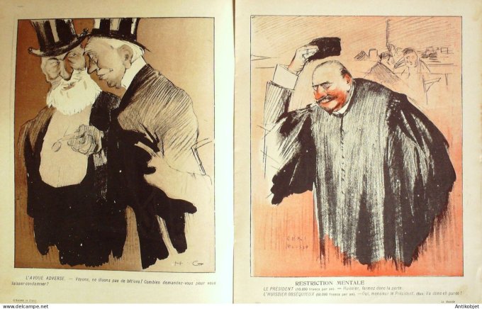 L'Assiette au beurre 1904 # 175 La Basoche Gousse