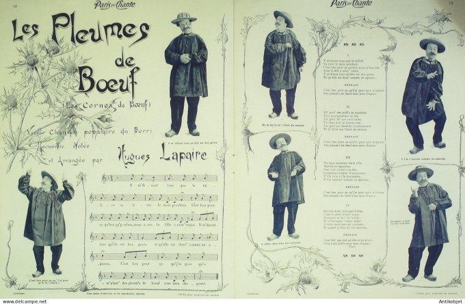 Paris qui chante 1903 #20 Fagette Honoré Ouvrard Valda Hugues Lapaire