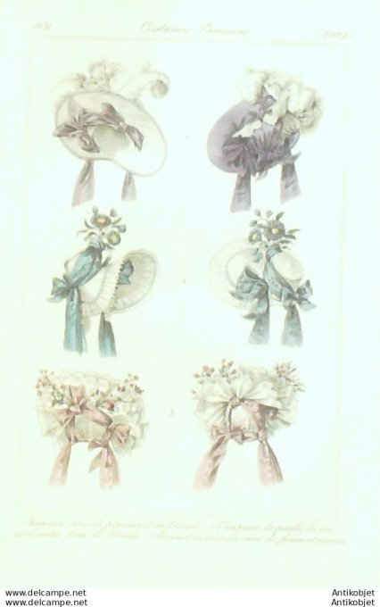 Gravure de mode Le Bon Ton 1853 n°13