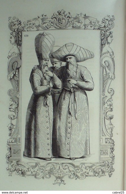 Egypte AMIRAUX et Conseillers du Sultan 1859