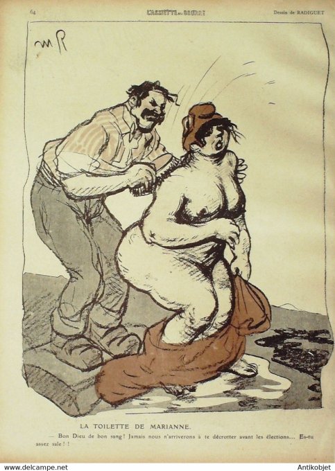 L'Assiette au beurre 1910 n°472 Congrégations des liquidateurs Hellé Gris Poncet