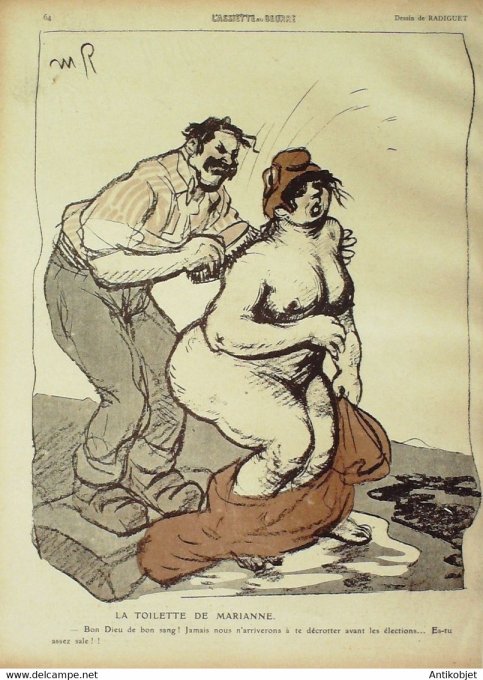 L'Assiette au beurre 1910 # 472 Congrégations des liquidateurs Hellé Gris Poncet