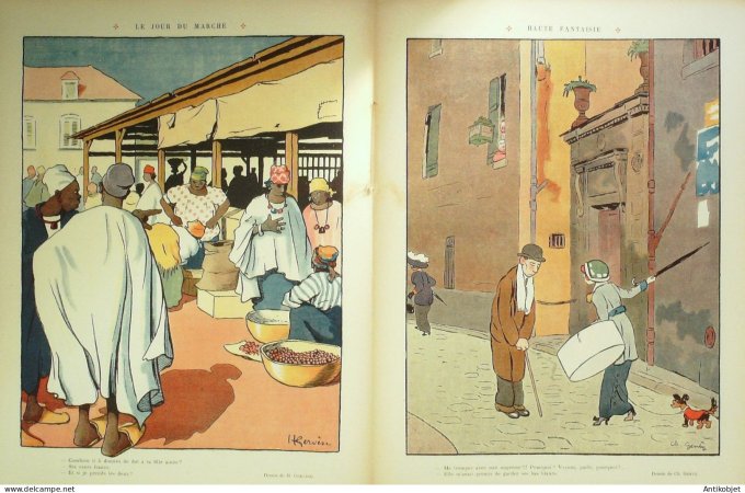 Le Rire 1913-03-29 # 530 Journal humoristique Ed.Originale Le Marche