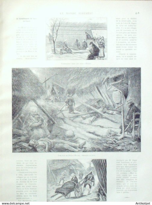 Le Monde illustré 1891 n°1813 Bulgarie Ferdinand Maroc Marakech Madrid  Suisse Joseph Zemp
