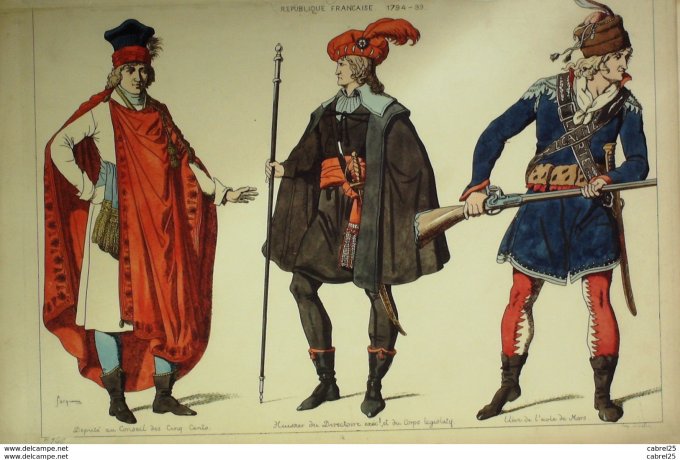 Depute Conseil Huissier Directoire Ecolde Du Mans Etudiant En 1796