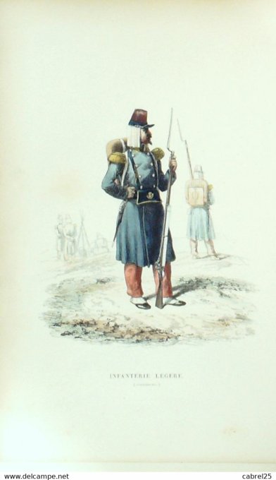 Voltigeurs Infanterie légère 1849