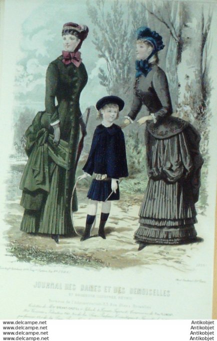 Journal des Dames Demoiselles 1882 # 1933 (Maison Bréant-Castel)