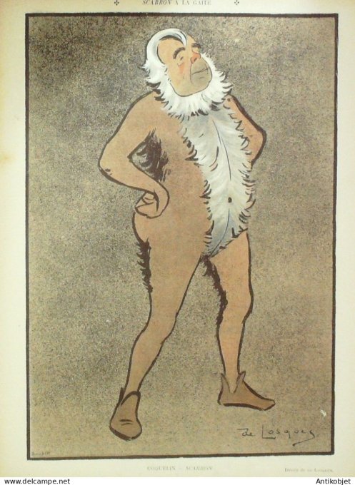 Le Rire 1905-04-22 # 116 Journal humoristique Ed.Originale Coquelin Scarron