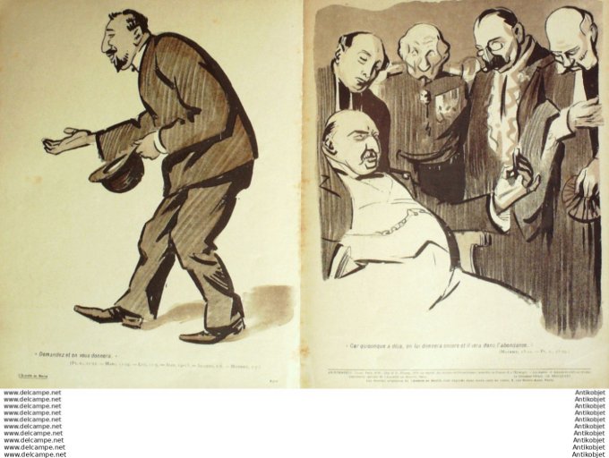 L'Assiette au beurre 1904 # 174 Jesus de Nazareth Hermann Paul