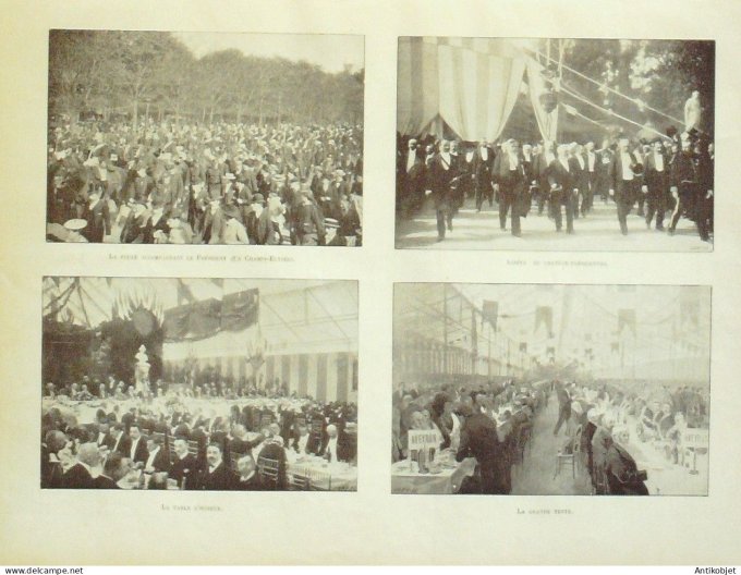 Le Monde illustré 1900 n°2270 Maison Suisse d'art Rome vestiges Basilique Emilienne