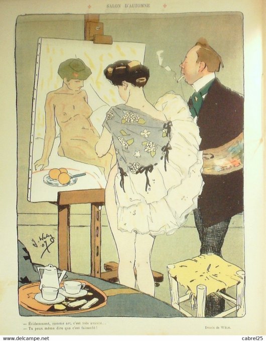 Le Rire 1907 n°247 Guillaume Fabiano Goussé Bros Wély Parenty Polida Carlègle