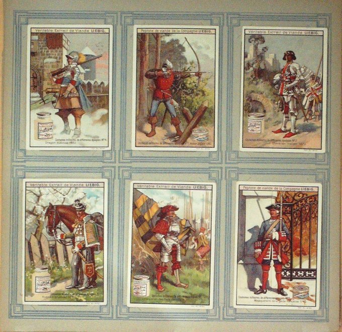 Costumes Militaires Différentes époques 1900