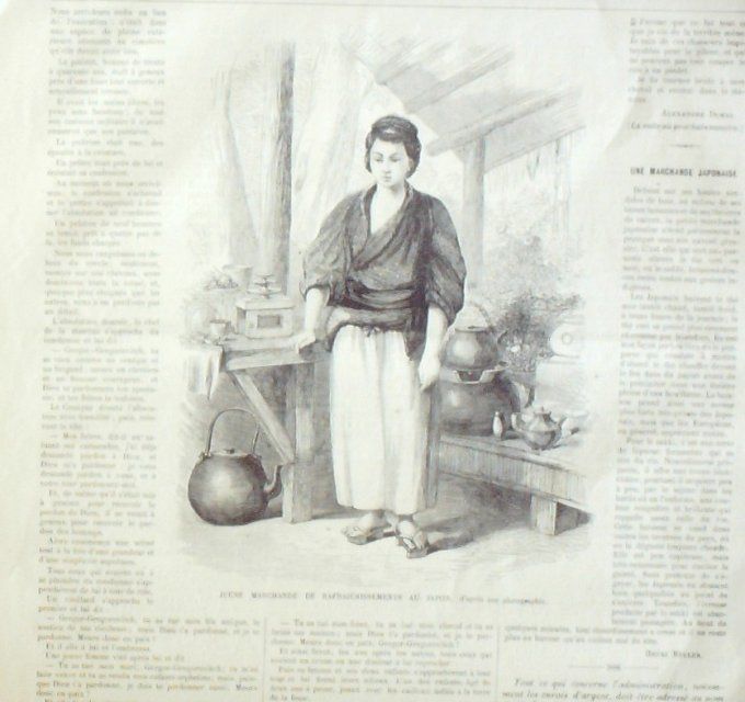 L'Univers illustré 1867 # 617 Roi Jean de Saxe Allemagne Berlin Charlottenburg Concarneau (29) Chine