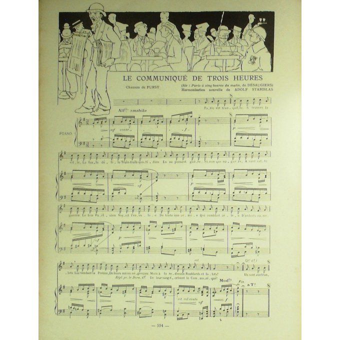 La Baionnette 1916 n°061 (Communiqué de 15 heures) POULBOT ICART WEGENER GUILLAUME