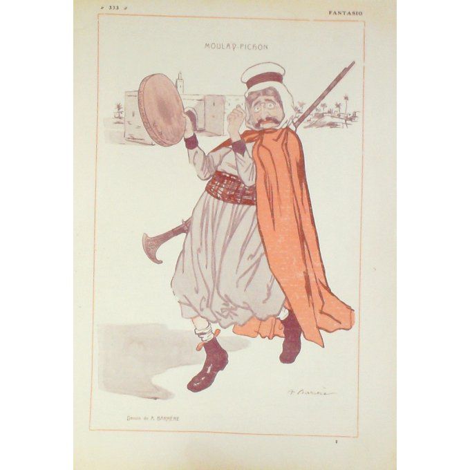 BARRERE-MOULAY PICKON-1927