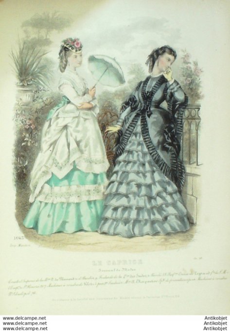 Le Caprice 1874 # 1043 (Maison Plumeul)