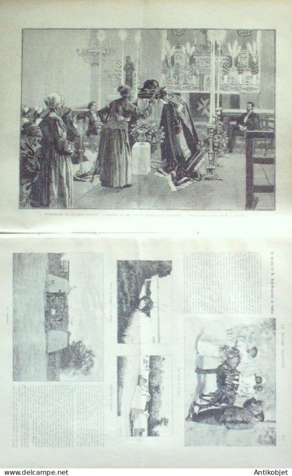 Le Monde illustré 1893 n°1900 Soudan Siguiri Niger Montbéliard (25) Grèce Corinthe