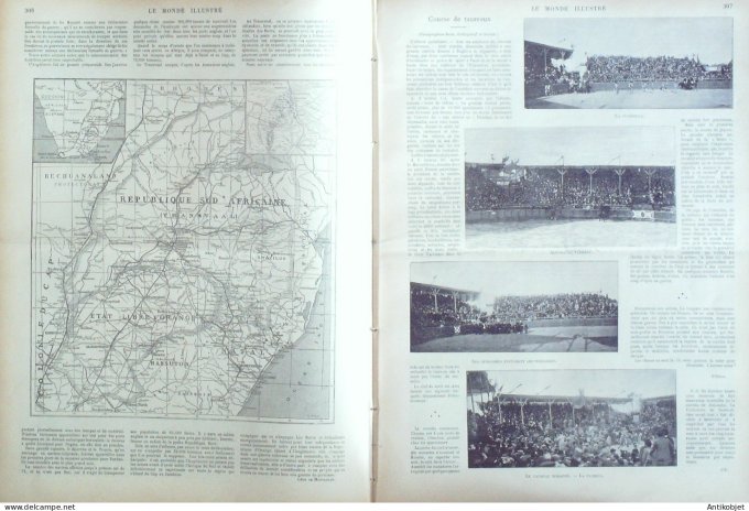 Le Monde illustré 1899 n°2220 Transvaal Durban Majura-Hill Mafeking Kimberley Rocamadour (46)