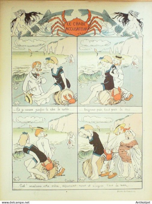 Le Rire 1904-09-10 #  84 Journal humoristique Ed.Originale Bonheur conjugal