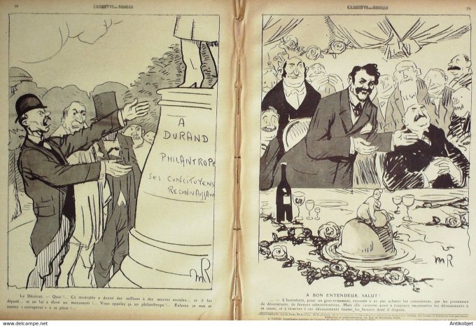 L'Assiette au beurre 1910 n°473 La corruption électorale Radiguet