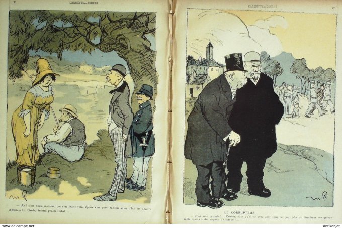 L'Assiette au beurre 1910 # 473 La corruption électorale Radiguet