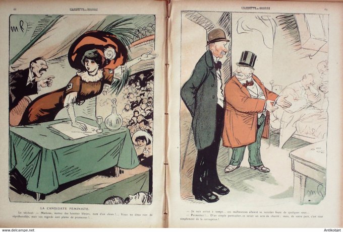L'Assiette au beurre 1910 n°473 La corruption électorale Radiguet