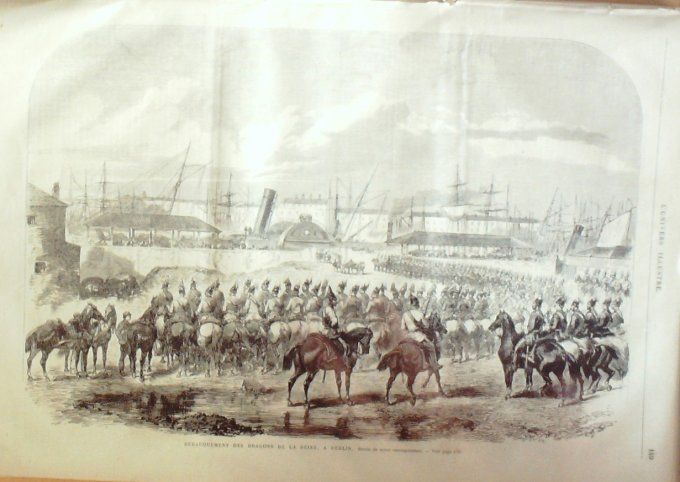 L'Univers illustré 1867 # 621 Irlande Dublin dragons Nvelle-Zélande Ngaiterangi Tauranga Gustave Do 