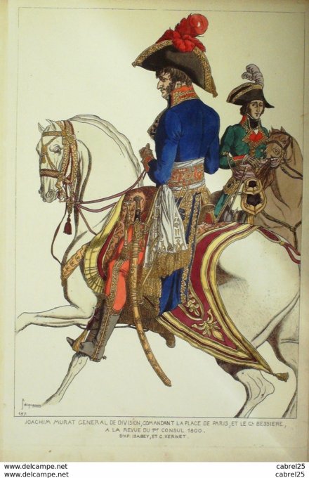 Murat Joachim & Bessière Général en 1800