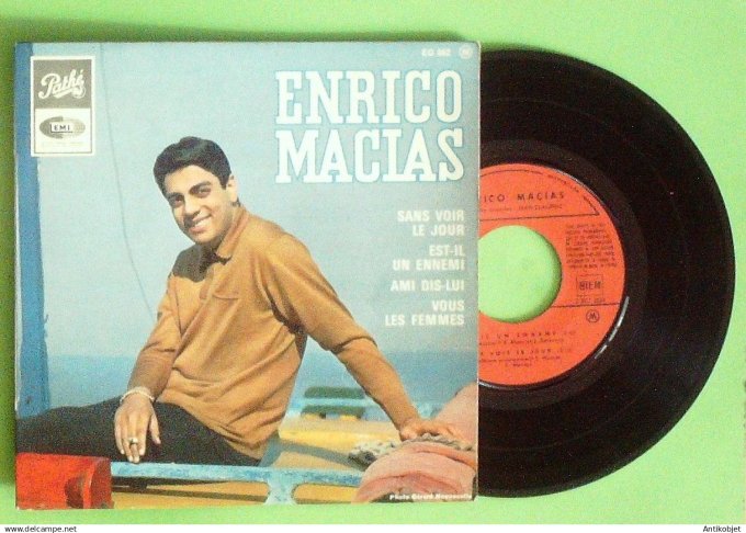 Macias Enrico 45T EP Sans voir le jour 1964