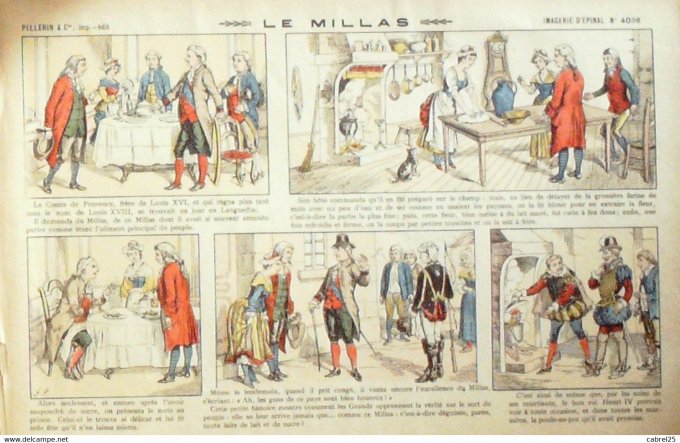 Le Millas (Pellerin d'epinal)