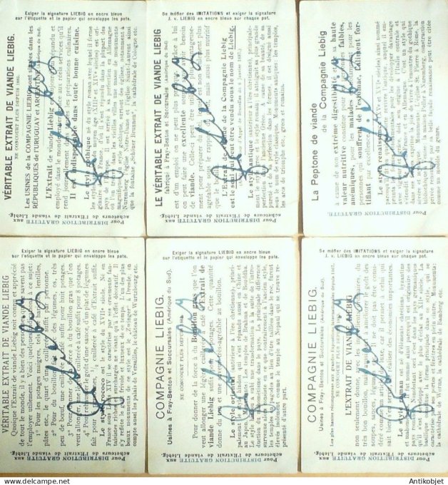 Chromo Liebig Sang  692 L'Art Architectural (1902)