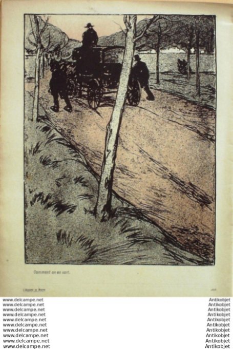 L'Assiette au beurre 1904 # 173 Asiles et fous Delannoy