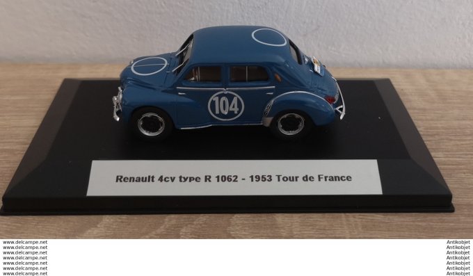 Renault 4cv R1062 Tour de France 1:43 1953