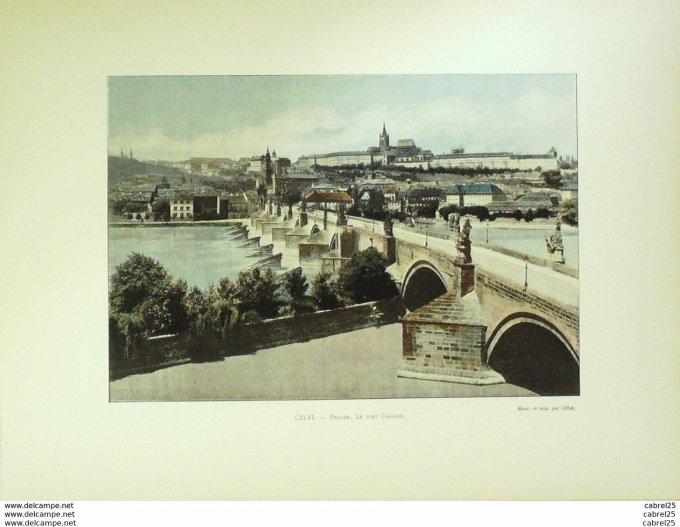 Tchèquie PRAGUE Pont Charles