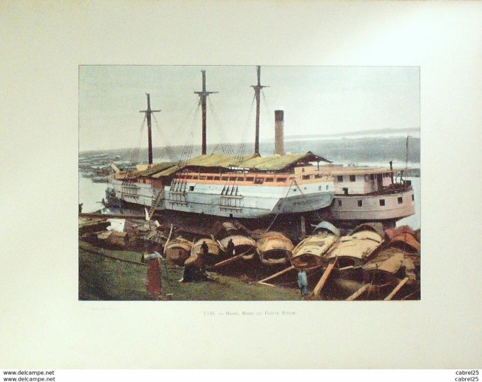 Vietnam HANOI bords du fleuve rouge