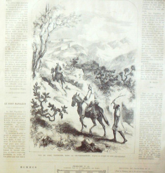 L'Univers illustré 1867 # 623 Italie Florence Chine Pékin Cap Bonne-Espérance phare Table-Bay  