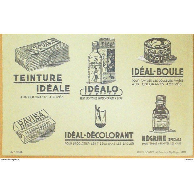 Buvard RAVIBA/NEGRINE Teinture