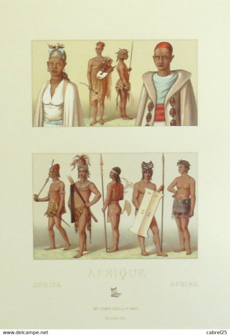 Portrait Indigène NIAM BAZY CHIR nègre de TOMBOUCTOU CHILLOUK