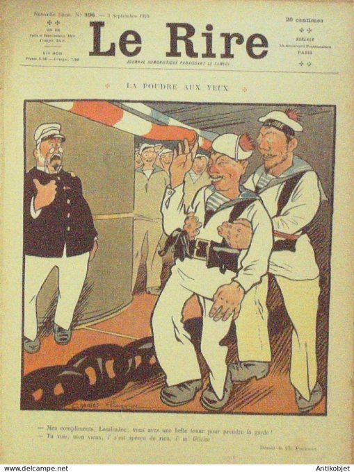 Le Rire 1910-09- 3 # 396 Journal humoristique Ed.Originale Le Berger & sa bergere